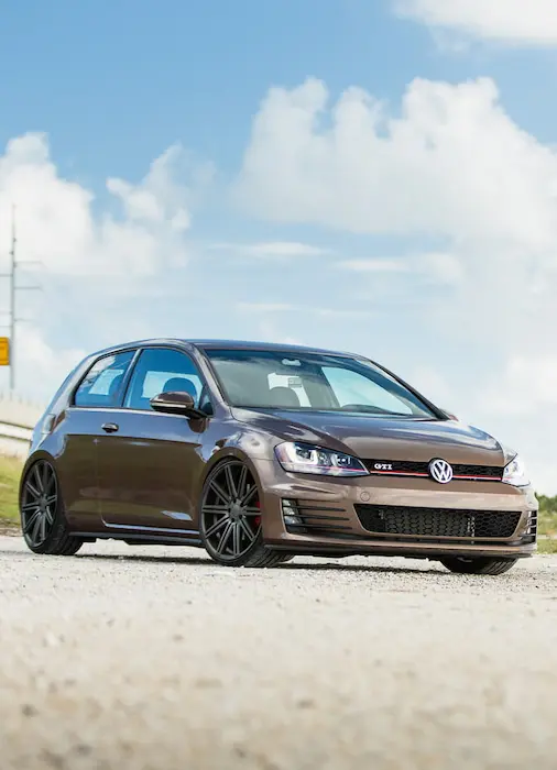 Volkswagen Golf 7 GTI available for rent at Tirana Airport Albania